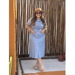 Chemise Marina Azul