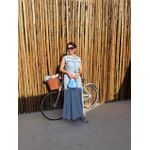 Vestido Mavie Azul Bebê