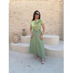 Saia Louise Verde Menta