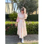 Vestido Catarina Off White Liberty