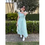  Vestido Ester Verde Água