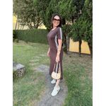 Vestido Pamela Marrom