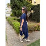  Vestido Cecilia Azul Marinho 