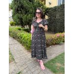 Vestido Nataly Preto Liberty