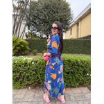 Chemise Edna Azul Estampado