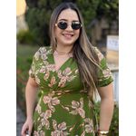 Vestido Brenda Verde Floral