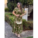 Vestido Brenda Verde Floral