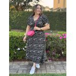 Vestido Mariana Preto Liberty