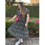 Vestido Mariana Preto Liberty