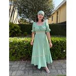 Vestido Cintia Verde Menta