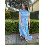 Chemise Sara Laise Azul Bebê
