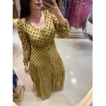 Chemise Eva Mostarda Poá