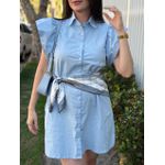 Chemise Lua Azul Bebê