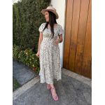 Vestido Nataly Branco Liberty