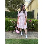 Chemise Laís Rosa Listrado