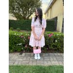 Chemise Laís Rosa Listrado