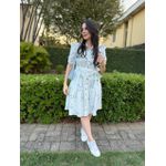 Chemise Lais azul Listrado