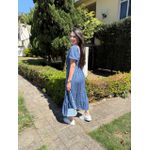 Vestido Alicia Azul Marinho Liberty