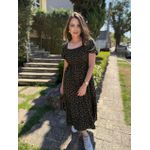 Vestido Alicia Preto Liberty