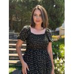 Vestido Alicia Preto Liberty