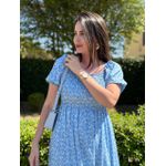 Vestido Alicia Azul Bebê Liberty