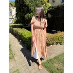 Vestido Alicia Bege Liberty