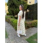 Vestido Cecilia Poá Verde 
