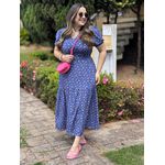 Vestido Lara Azul Liberty