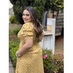 Vestido Lara Amarelo Liberty