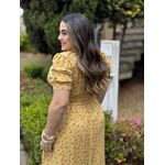 Vestido Lara Amarelo Liberty