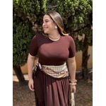 Vestido Cecilia Marrom