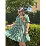 Chemise Renata Verde Listra