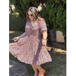 Chemise Renata Laranja Liberty