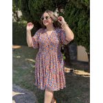 Chemise Renata Laranja Liberty