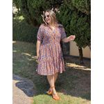 Chemise Renata Laranja Liberty