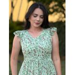 Vestido Carla Verde Liberty