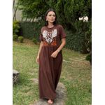 Vestido Samanta Marrom