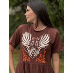 Vestido Samanta Marrom