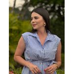 Chemise Lavinia Azul Listrado