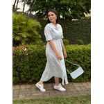 Chemise Leticia Azul Claro Listrado