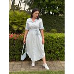 Chemise Leticia Azul Claro Listrado