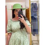 Vestido Daiane Verde Menta Liberty