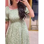 Vestido Daiane Verde Menta Liberty