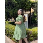 Vestido Tatiana Verde Liberty