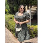 Vestido Tatiana Preto Liberty