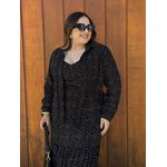 Conjunto Mariah Preto Poa