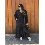 Conjunto Mariah Preto Poa