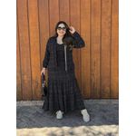 Conjunto Mariah Preto Poa