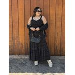 Conjunto Mariah Preto Poa