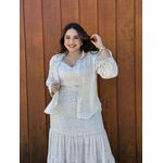 Conjunto Mariah Branco Poa